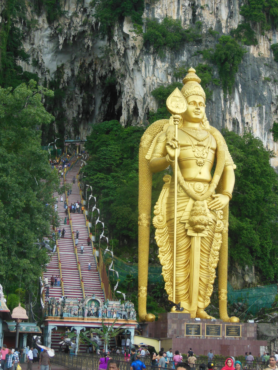 2013-11-03 Kuala Lumpur (Beim Tempel) 